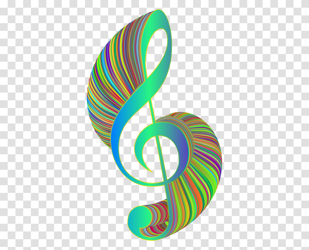 Greenmusical Noteclef Circle, Pattern Transparent Png