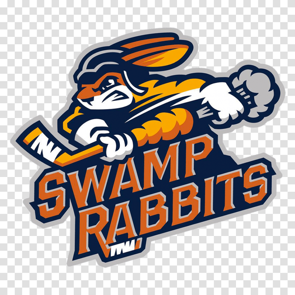 Greenville Swamp Rabbits Logo, Animal, Wasp Transparent Png