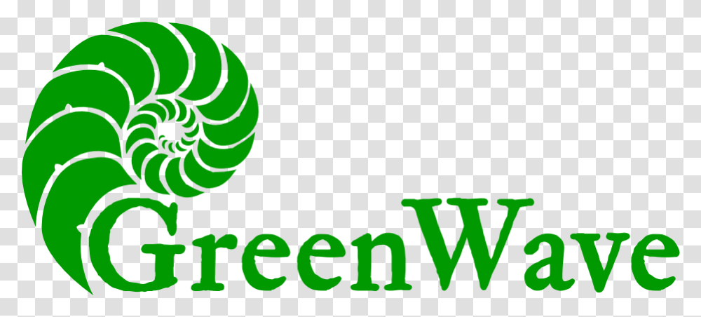 Greenwave Wave Logo, Text, Alphabet, Symbol, Trademark Transparent Png