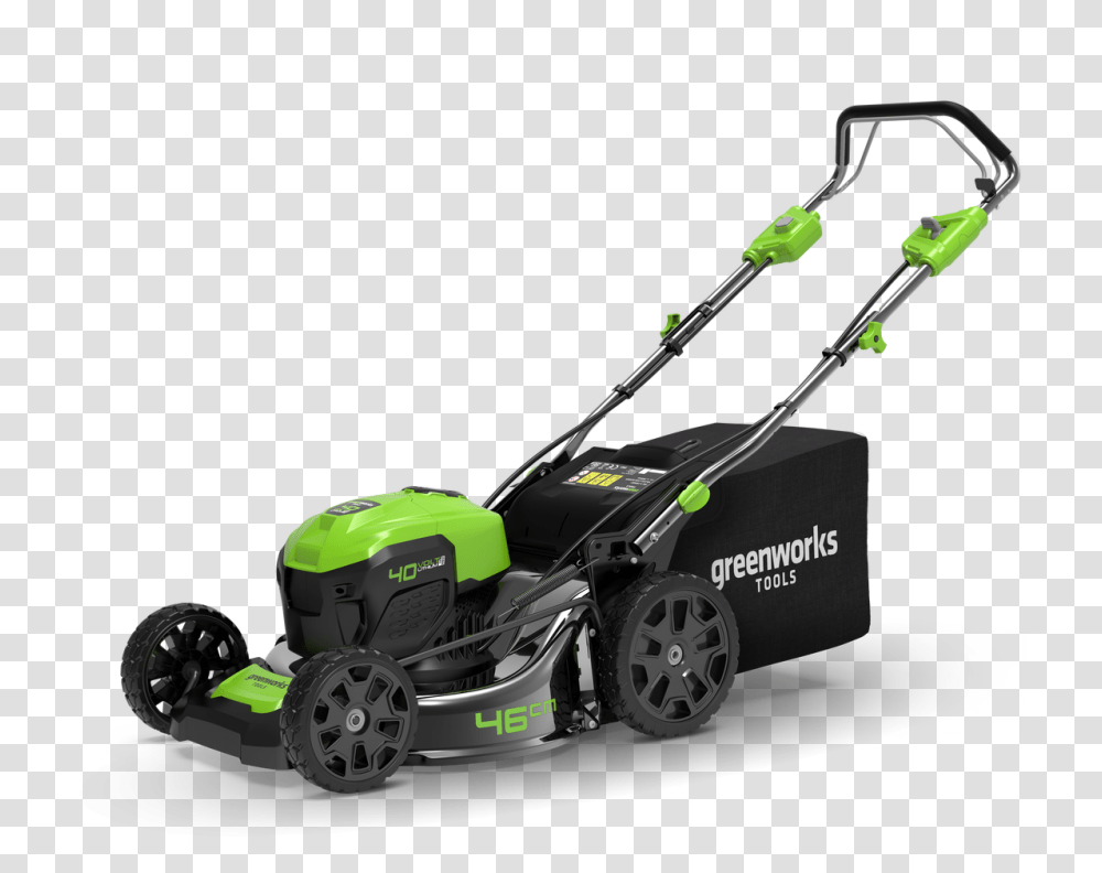 Greenworks Lawn Mower, Tool Transparent Png