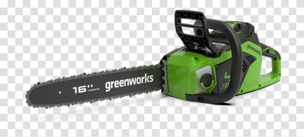 Greenworsk 40v Chainsaw Gd40cs18 Chainsaw, Tool, Chain Saw, Helmet Transparent Png