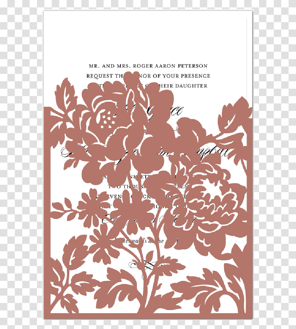 Greeting Card, Floral Design, Pattern Transparent Png