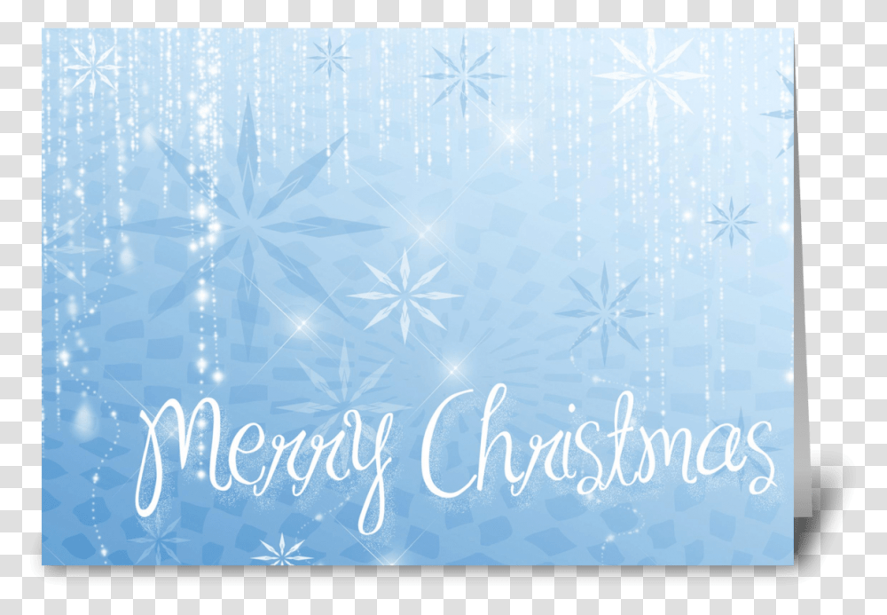 Greeting Card, Nature, Outdoors, Snowflake, Ice Transparent Png