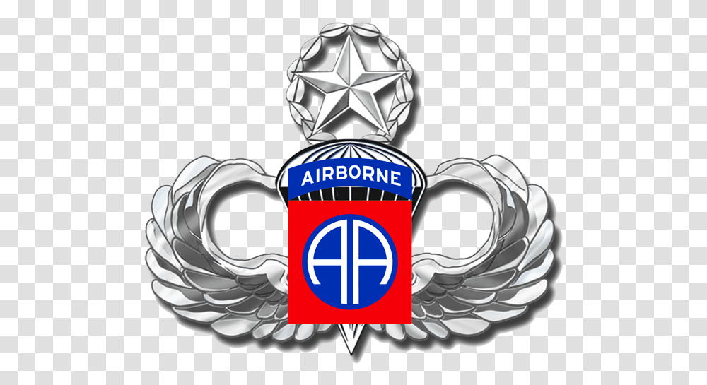 Greeting Cards 82nd Airborne Division Jumpmaster, Emblem Transparent Png