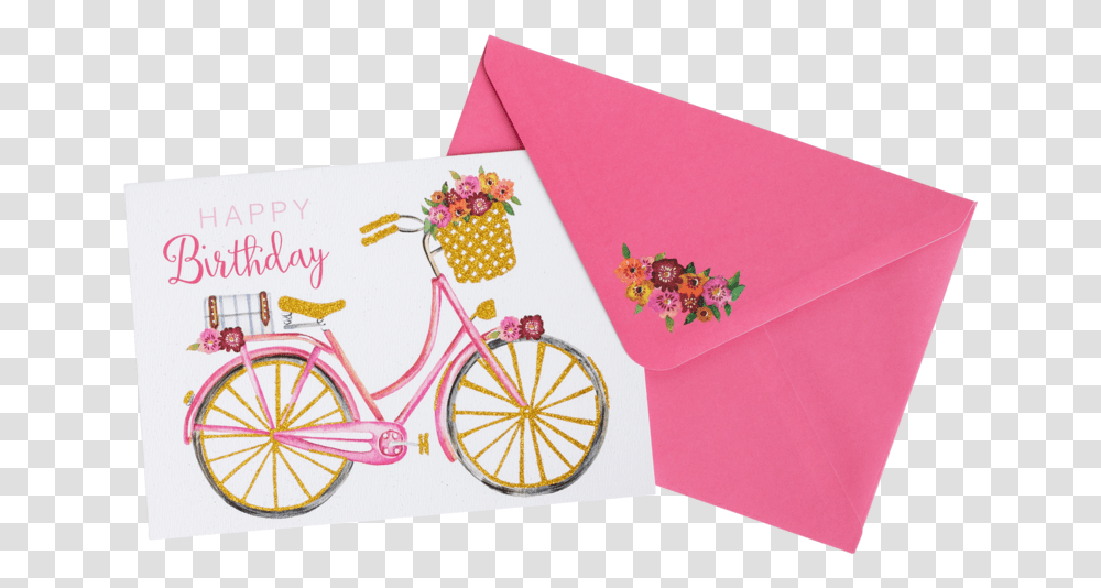 Greeting Cards, Envelope, Bicycle, Vehicle, Transportation Transparent Png