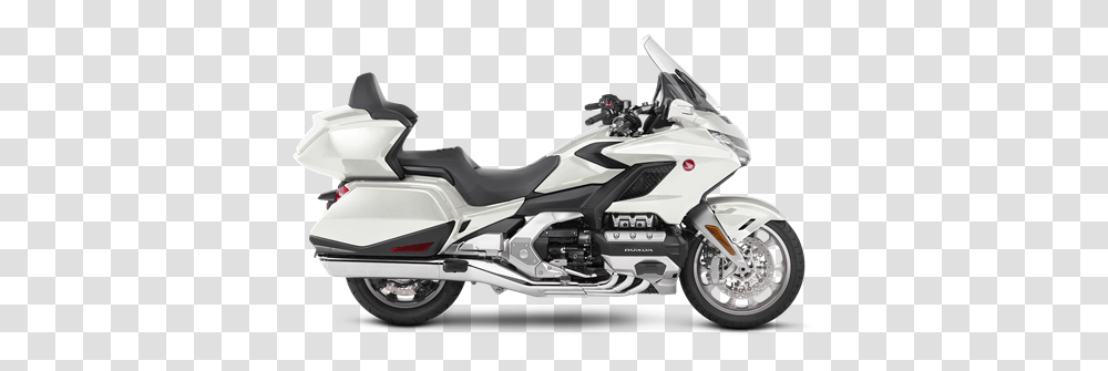 Greg Rice Honda Goldwing 2018 White, Motorcycle, Vehicle, Transportation, Bumper Transparent Png