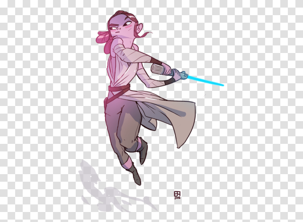Gregggs Asked For A Rey So Here's U Star Wars Art Fictional Character, Person, Ninja, Performer, Duel Transparent Png