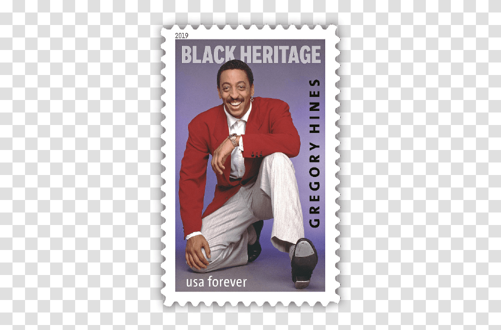 Gregory Hines Tapped For 2019 Black Heritage Us Postage Stamps 2019, Person, Human, Apparel Transparent Png