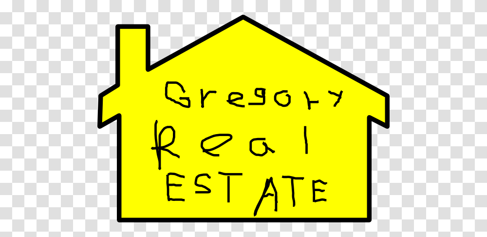 Gregory Real Estate Clip Art, Label, Sign Transparent Png