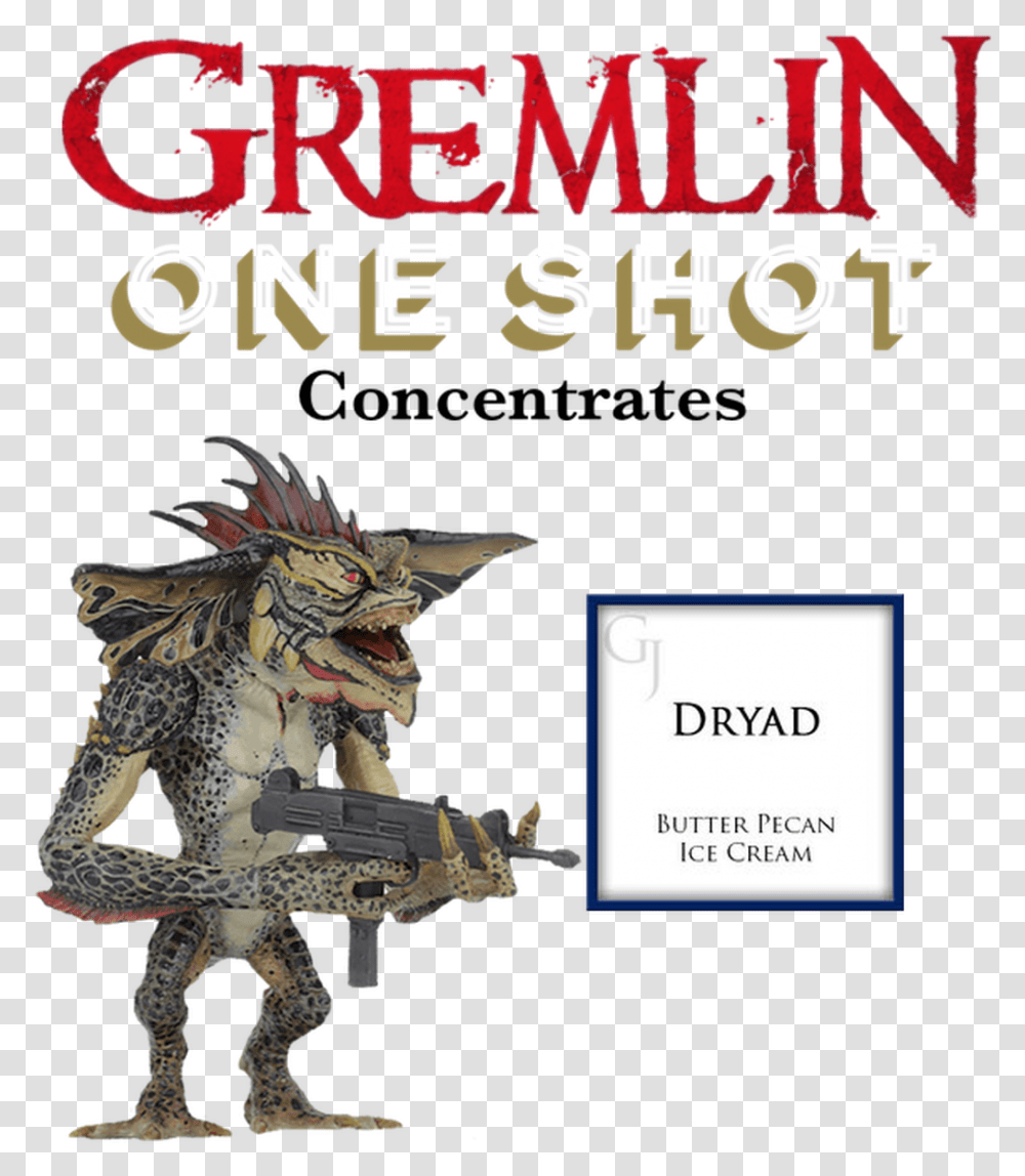 Gremlin One Shot Dryad Gremlins 2, Dragon, Text, Book, Poster Transparent Png