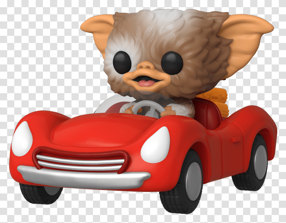 Gremlins Gizmo In Pink Car Pop Ride Vinyl Figure Funko Pop Gizmo In Red Car, Toy, Plush, Doll Transparent Png