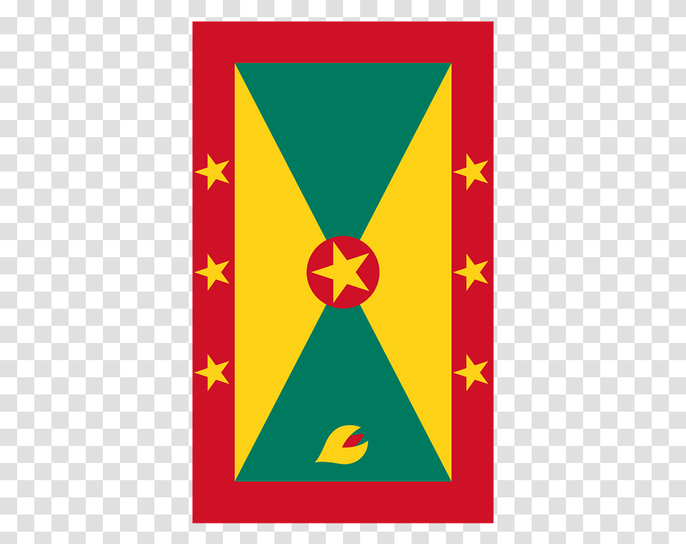 Grenada Flag, Star Symbol, Poster, Advertisement Transparent Png