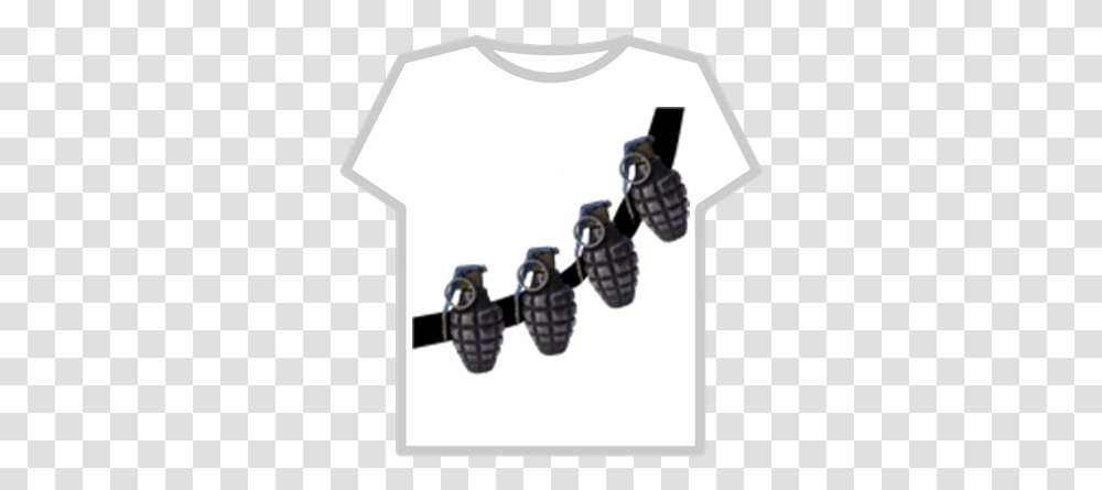 Grenade Belt Original Roblox Roblox Bomb T Shirt, Robot, Clothing, Machine, Wheel Transparent Png