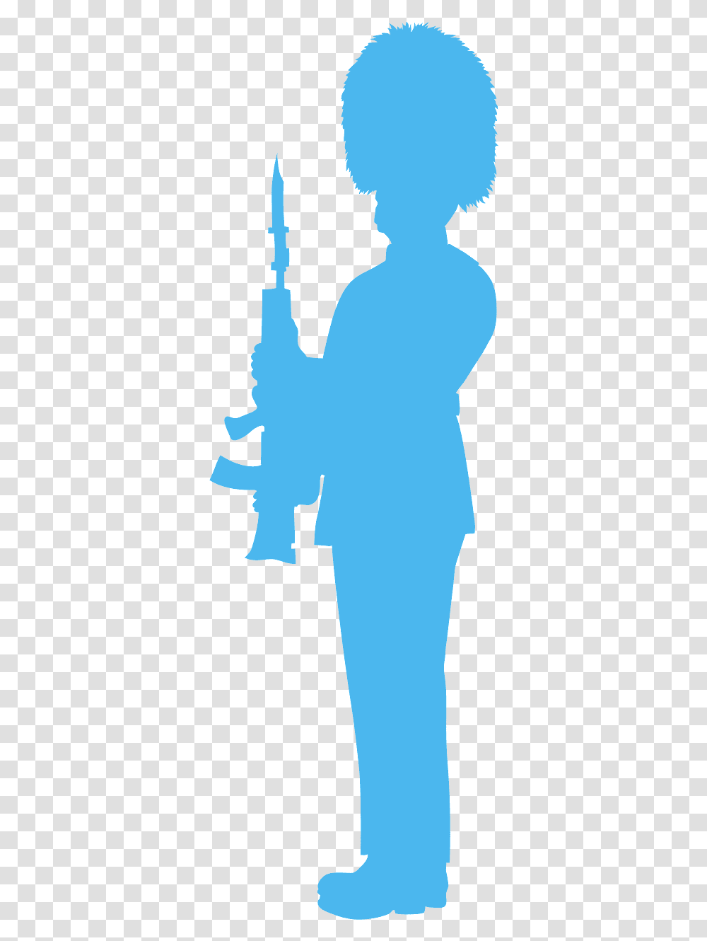 Grenadier Guards Silhouette, Poster, Sleeve, Hand Transparent Png