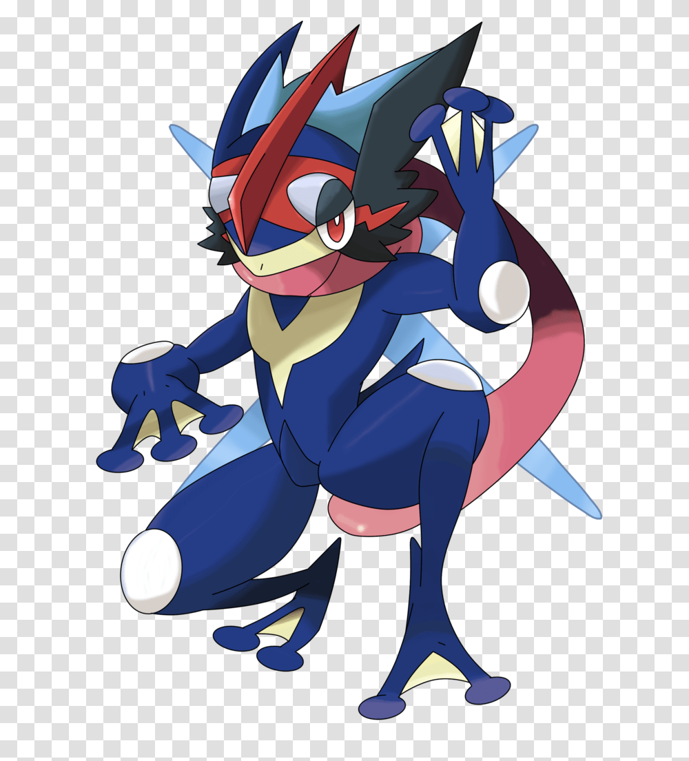 Greninja Ash, Comics, Book, Manga Transparent Png