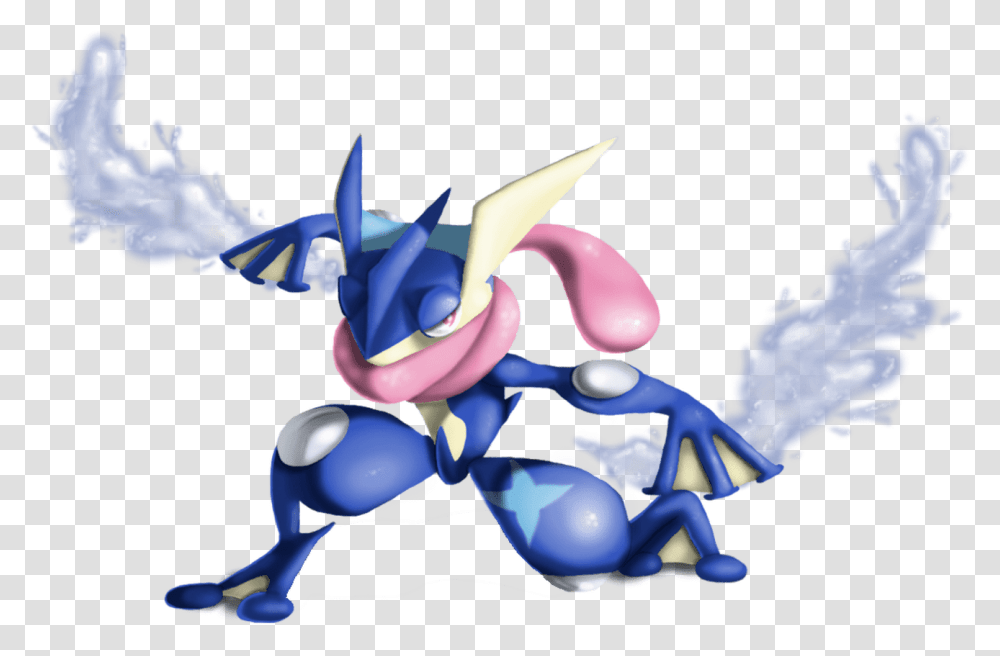 Greninja Smash Greninja, Toy, Dragon Transparent Png