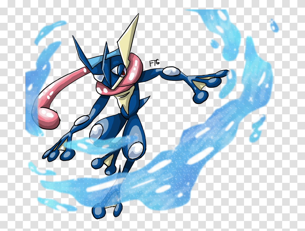 Greninja Standing Up, Animal, Outdoors Transparent Png