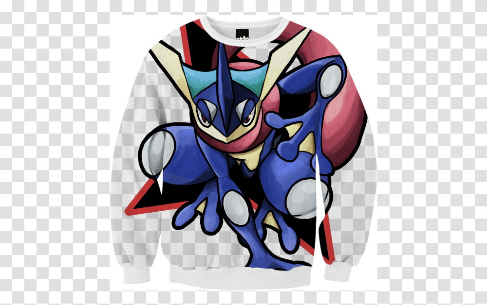 Greninja Sticker, Cape, Fleece Transparent Png