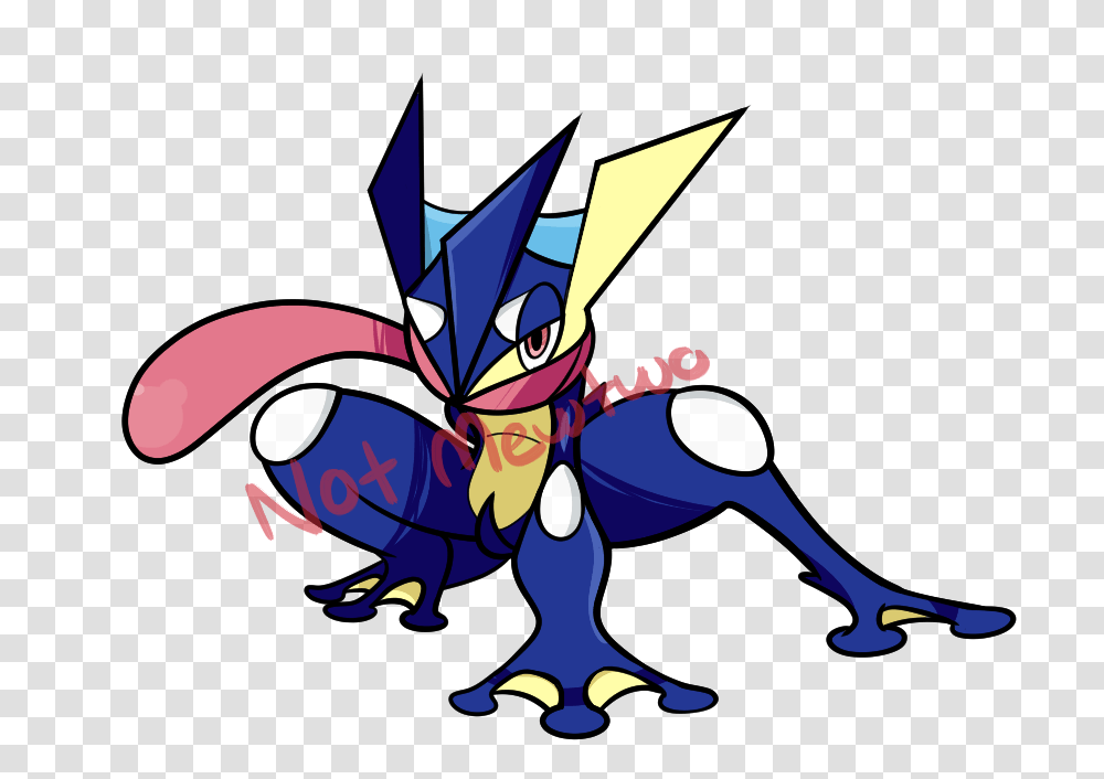 Greninja Sticker Weasyl, Dragon Transparent Png