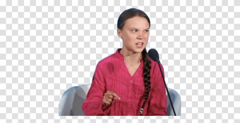 Greta Thunberg Background, Person, Sleeve, Long Sleeve Transparent Png
