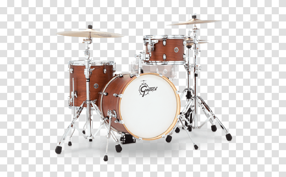 Gretsch Catalina Club 3 Piece Drum Set With 18 Bass 4 Pieces Drum Set, Percussion, Musical Instrument Transparent Png