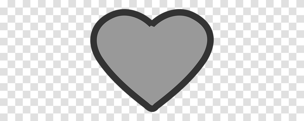 Grey Heart, Plectrum Transparent Png