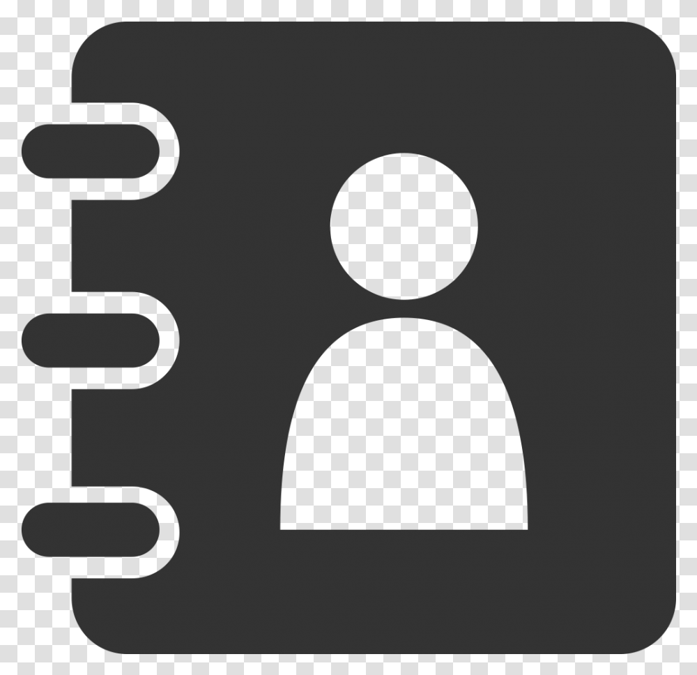 Grey Address Book Icon, Number Transparent Png