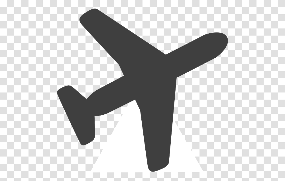 Grey Airplane Clip Art, Axe, Tool, Silhouette Transparent Png