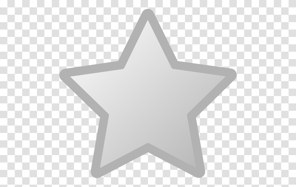 Grey And White Star Clipart Star Clip Art, Star Symbol Transparent Png