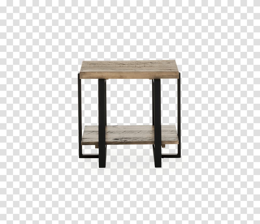 Grey Brown Wood And Metal End Table, Furniture, Hourglass, Tabletop, Coffee Table Transparent Png