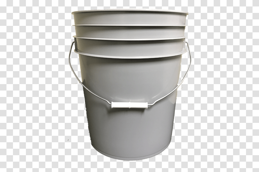 Grey Bucket, Milk, Beverage, Drink, Plastic Transparent Png