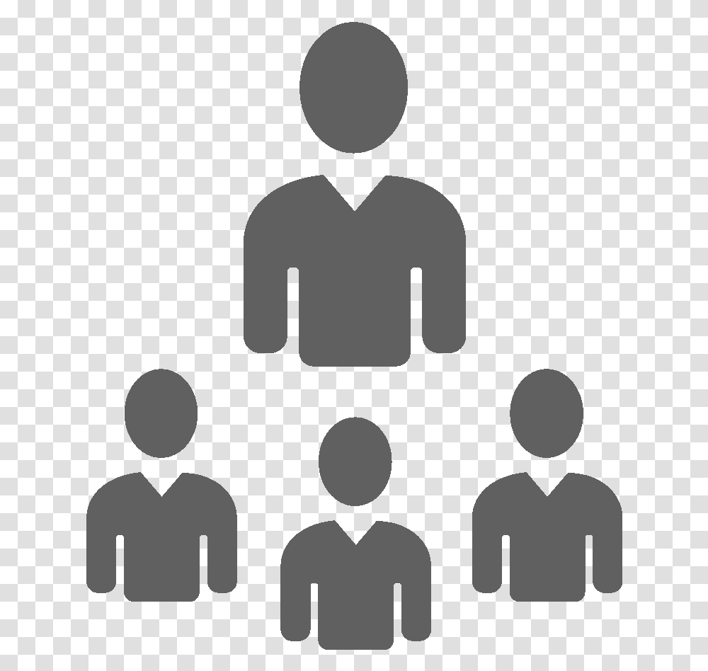 Grey Clipart Of Four People Illustration, Crowd, Audience, Hand Transparent Png
