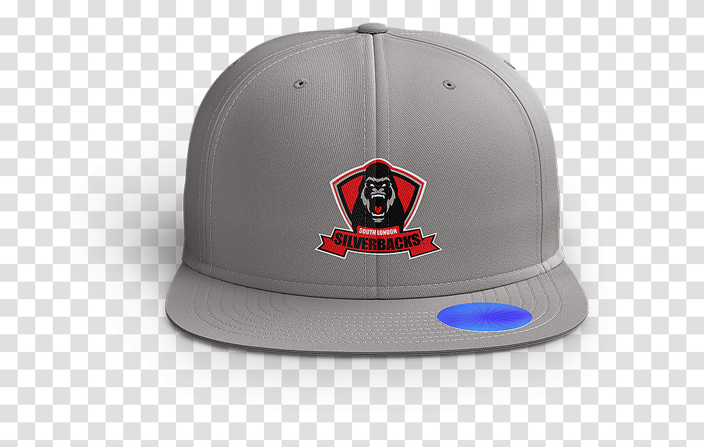 Grey Club Snapback Baseball Cap, Clothing, Apparel, Helmet, Hat Transparent Png