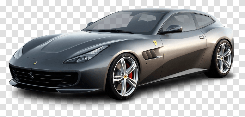 Grey Ferrari Gtc4 Lusso Car Image Ferrari Gtc4 Lusso, Vehicle, Transportation, Sports Car, Wheel Transparent Png