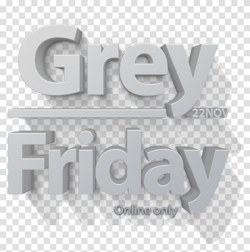 Grey Friday Horizontal, Text, Word, Alphabet, Number Transparent Png