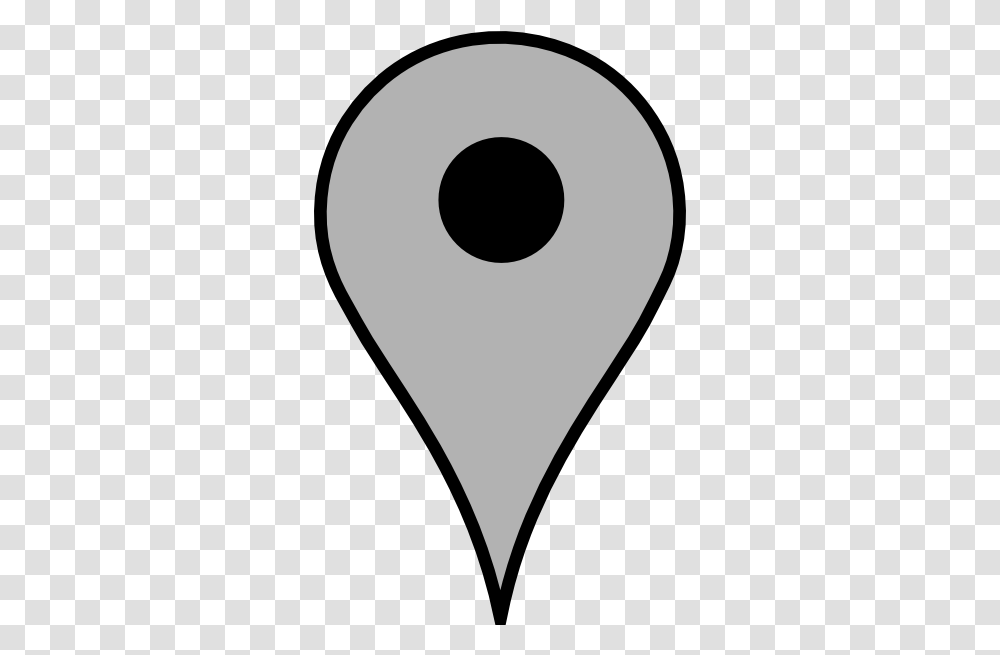 Grey Google Maps Marker Image Google Maps Pin Icon Grey, Plectrum, Heart, Pillow, Cushion Transparent Png