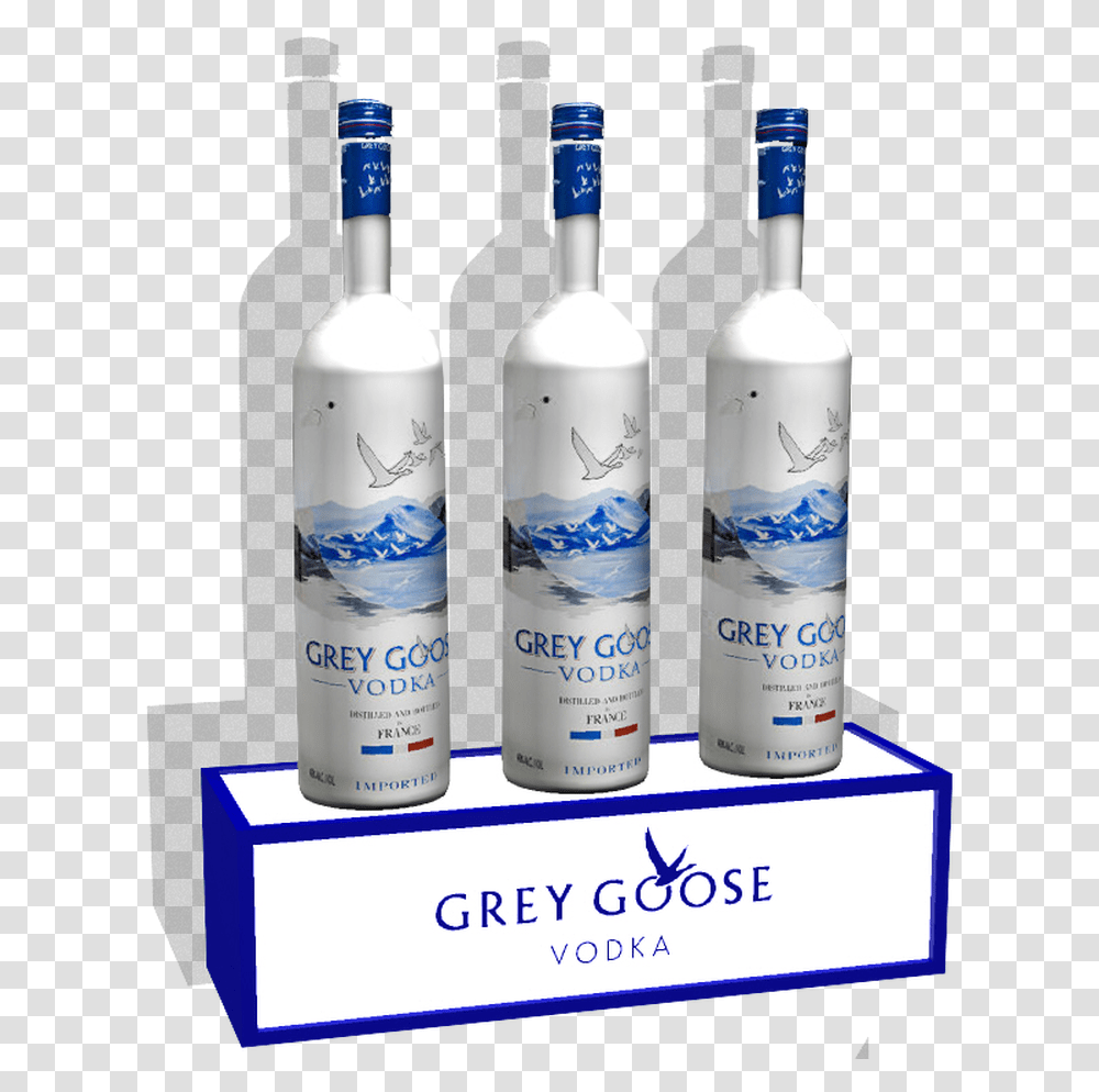 Grey Goose Led Bottle Base Glorifier Shelf Tier Vodka, Liquor, Alcohol, Beverage, Drink Transparent Png