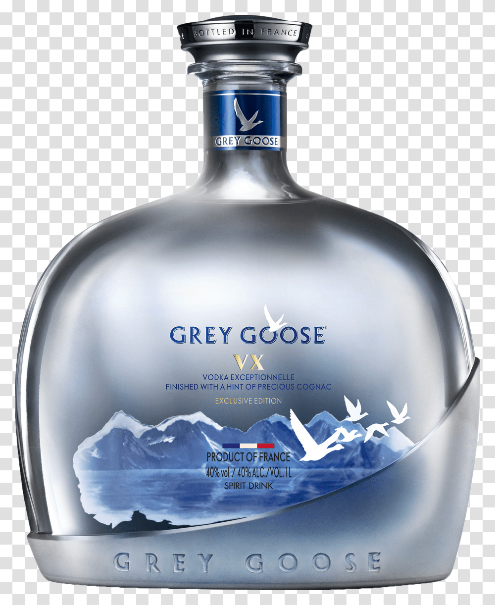 Grey Goose Vx 1l Grey Goose Vx, Liquor, Alcohol, Beverage, Drink Transparent Png