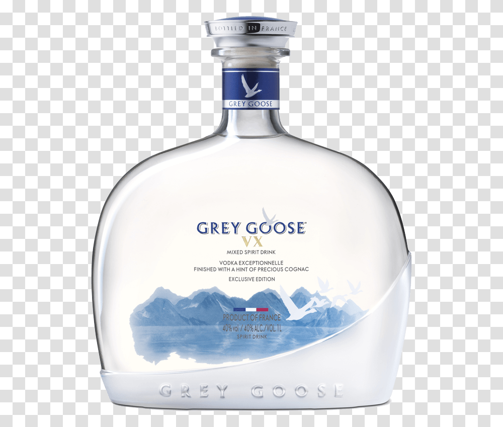 Grey Goose Vx, Bottle, Liquor, Alcohol, Beverage Transparent Png