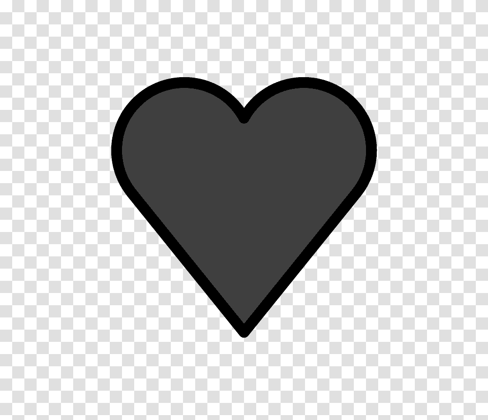 Grey Heart Black Outline Clip Art Heart Red And Black, Label, Text, Path, Sticker Transparent Png