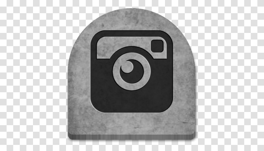Grey Instagram Icon Instagram Logo Brown, Symbol, Text, Shooting Range, Mailbox Transparent Png