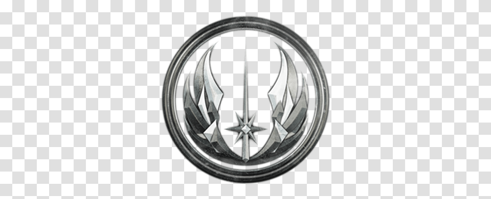 Grey Jedi Order Gray Jedi Order Logo, Symbol, Trademark, Emblem, Badge Transparent Png