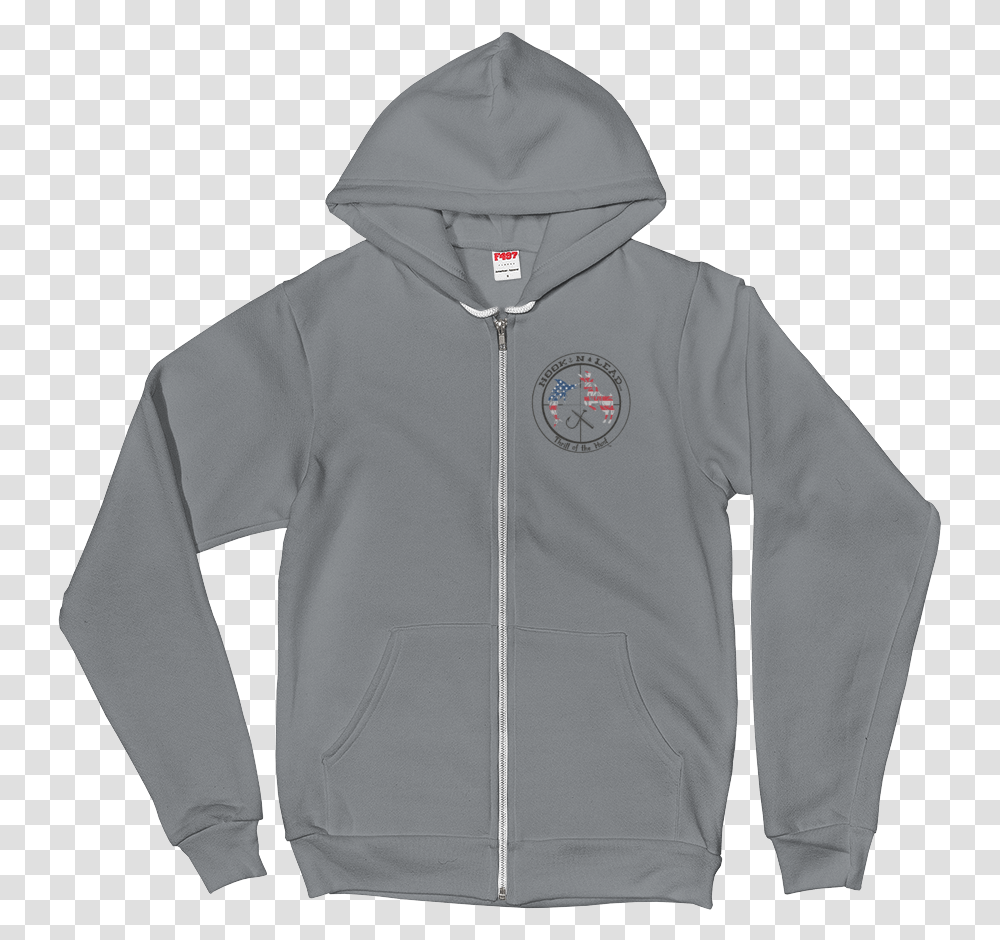 Grey Poly Cotton Blend Hoodie Zip Up Sweater Hoodie, Apparel, Sweatshirt, Person Transparent Png