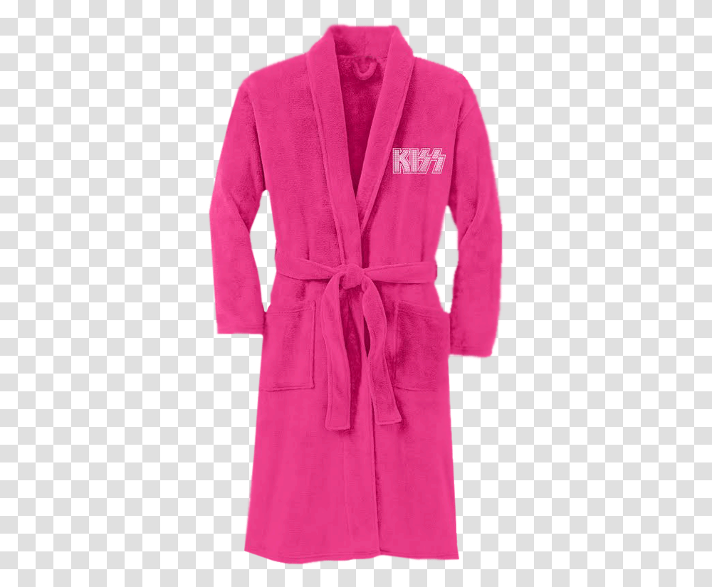 Grey Polyester Robe Download Shawl Collar Bathrobe, Apparel, Fashion, Fleece Transparent Png