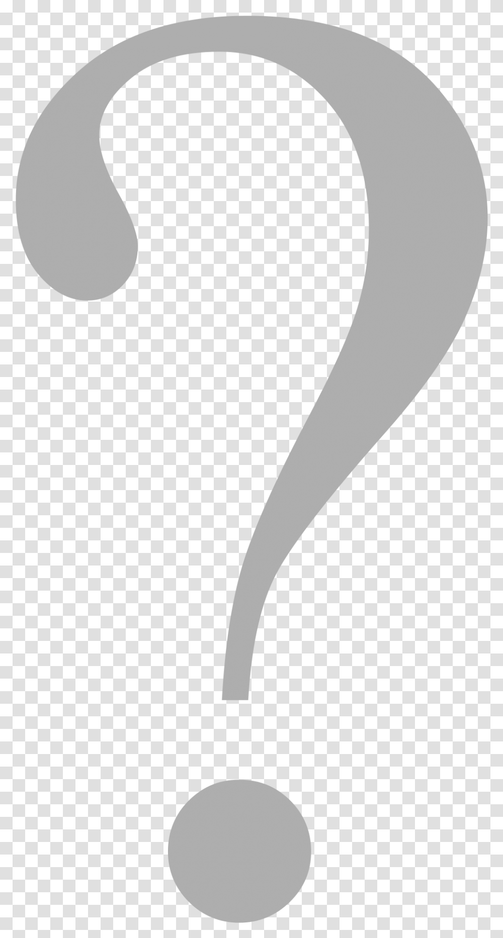 Grey Question Mark Vector, Plant, Food, Vegetable Transparent Png