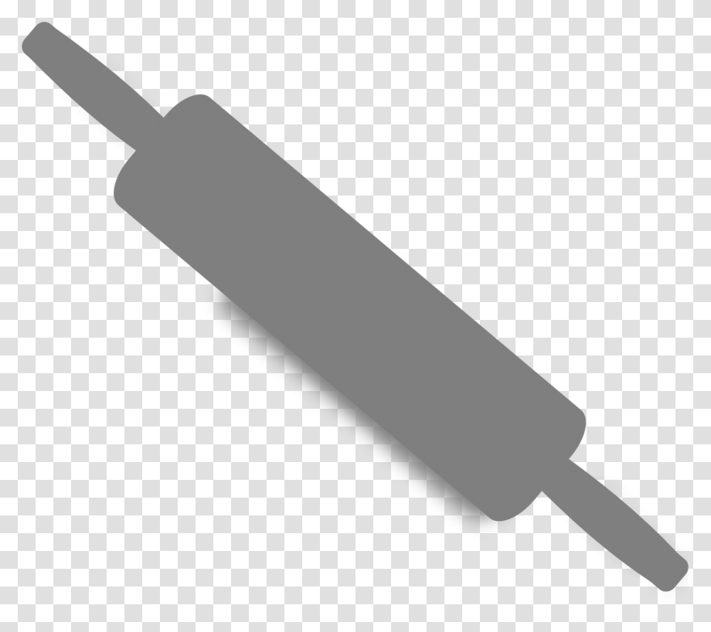 Grey Rolling Pin Clip Art, Axe, Tool, Torpedo, Bomb Transparent Png