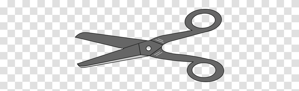 Grey Scissors Vector Image, Weapon, Weaponry, Blade, Shears Transparent Png