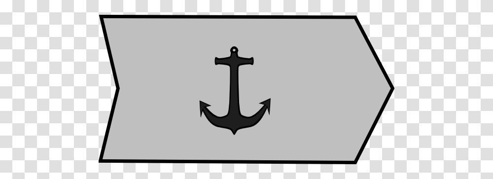 Grey Ship, Anchor, Hook, Cross Transparent Png