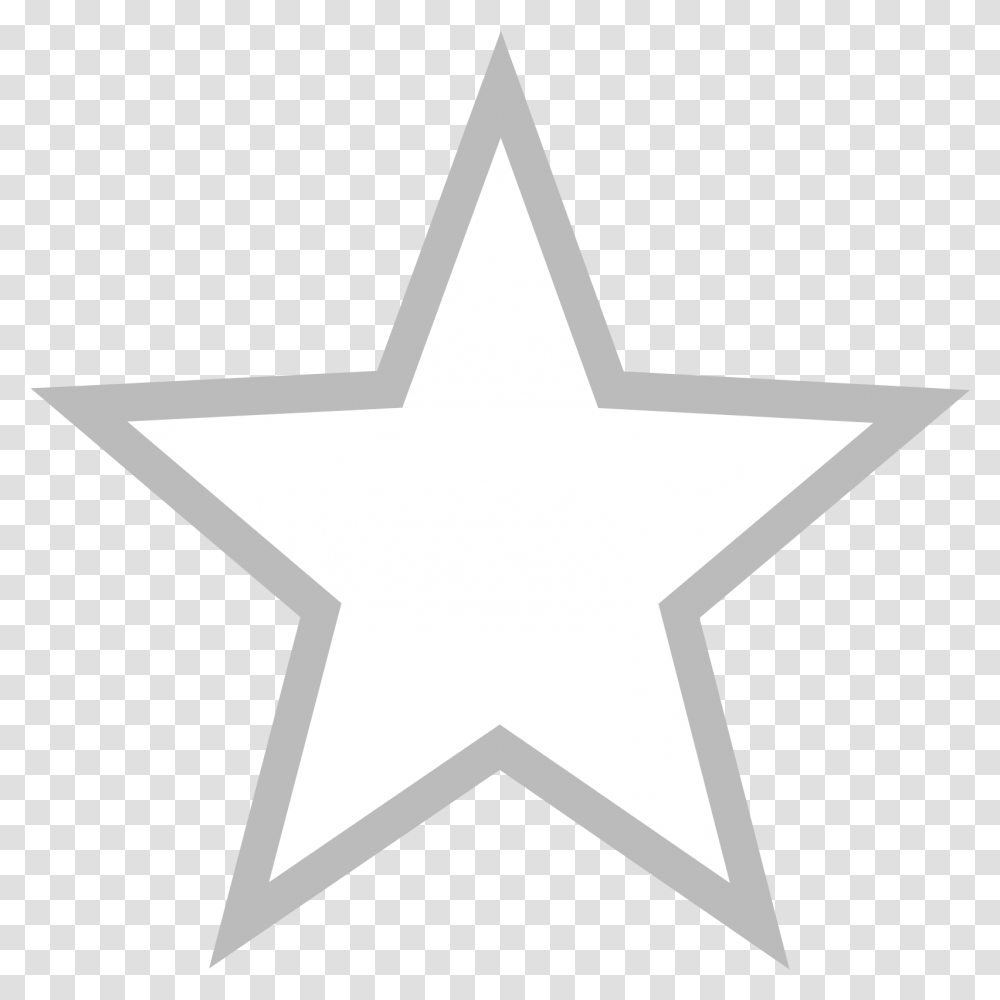 Grey Star Image Background Stars Tattoos For Guys White Background Star, Symbol, Cross Transparent Png
