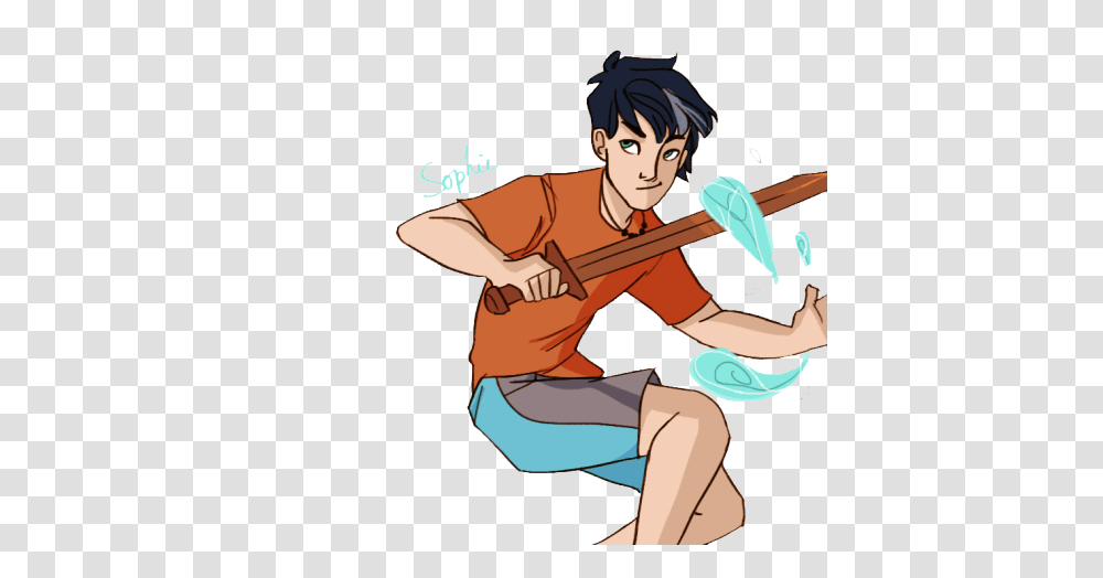 Grey Streak Percy Jackson In Percy Jackson, Person, Leisure Activities, Girl Transparent Png